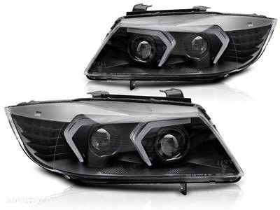 Lampy Reflektory Bmw E90/E91 05-08 Full Led Black - 1