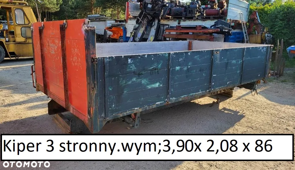 Skrzynia Oplandeczona kontener Izoterma Chłodnia Burtofiranka kiper wywrot - 4