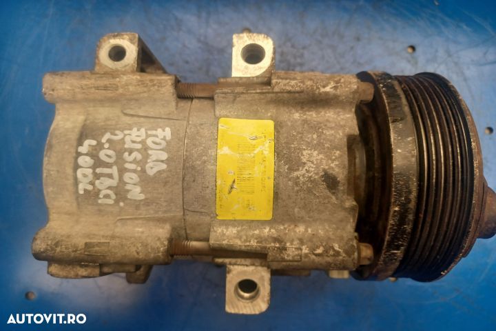 Compresor AC 4S7H19D629AA MX1253 Ford Fusion 1 [facelift] [2005 - 201 - 1