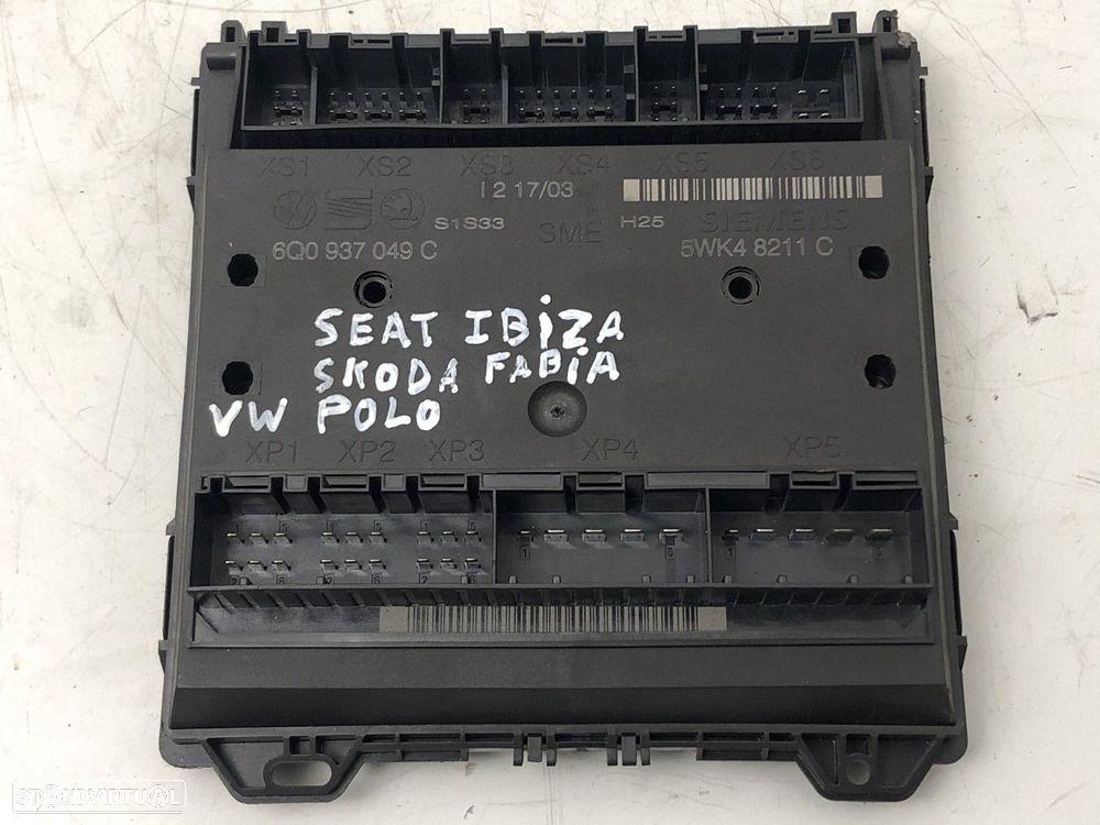 Modulo Confort Usado SEAT IBIZA III (6L1) 1.4 TDI | 10.01 - 07.07 REF. 6Q0 937 0... - 3
