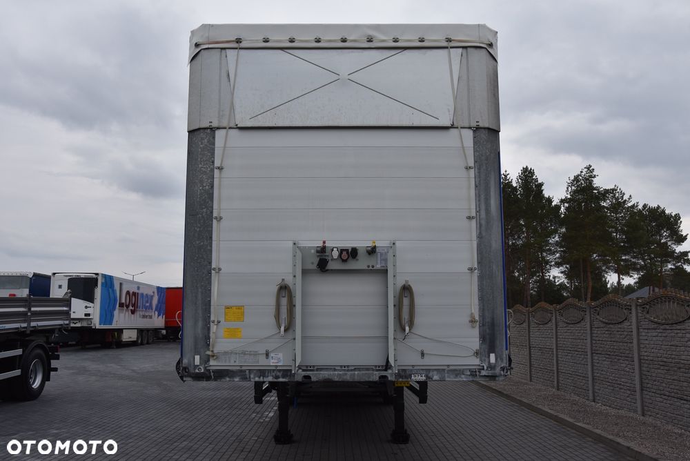 Schmitz Cargobull FIRANA / 240 TYŚ KM PRZEBIEGU! / DACH PODNOSZONY / OŚ PODNOSZONA / WAGA WABCO / STAN JAK FABRYCZNIE NOWY ! ! ! - 3