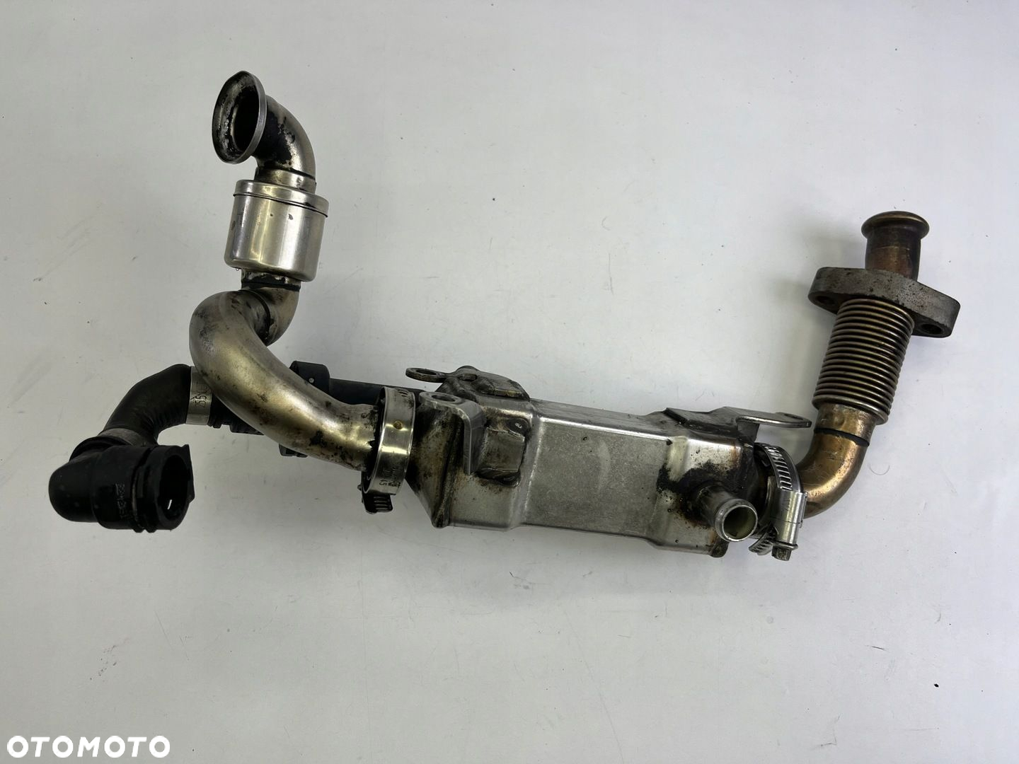BMW E46 E60 E65 3.0D M57N CHŁODNICZKA SPALIN EGR RURA TERMOSTAT 7789790 ORG - 6