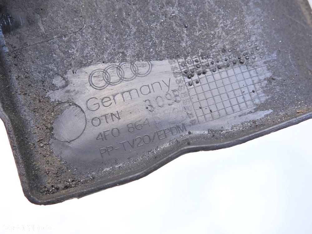 OSŁONA MAGLOWNICY LEWA AUDI A6 C6 3.2 FSI 4F0864309B - 5
