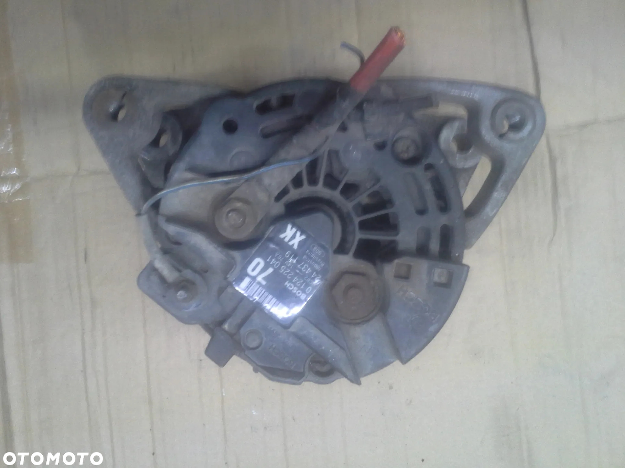 Alternator Opel Corsa C 1.2 16V 0124225041 14V 70A Bosch - 6
