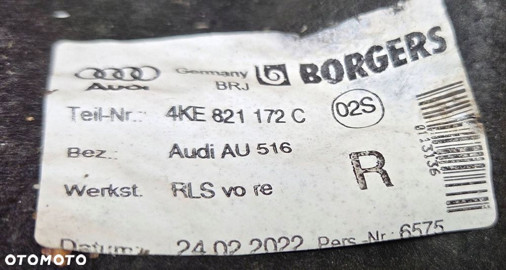 audi e-tron nadkole przednie przód prawe 4ke821172c - 4