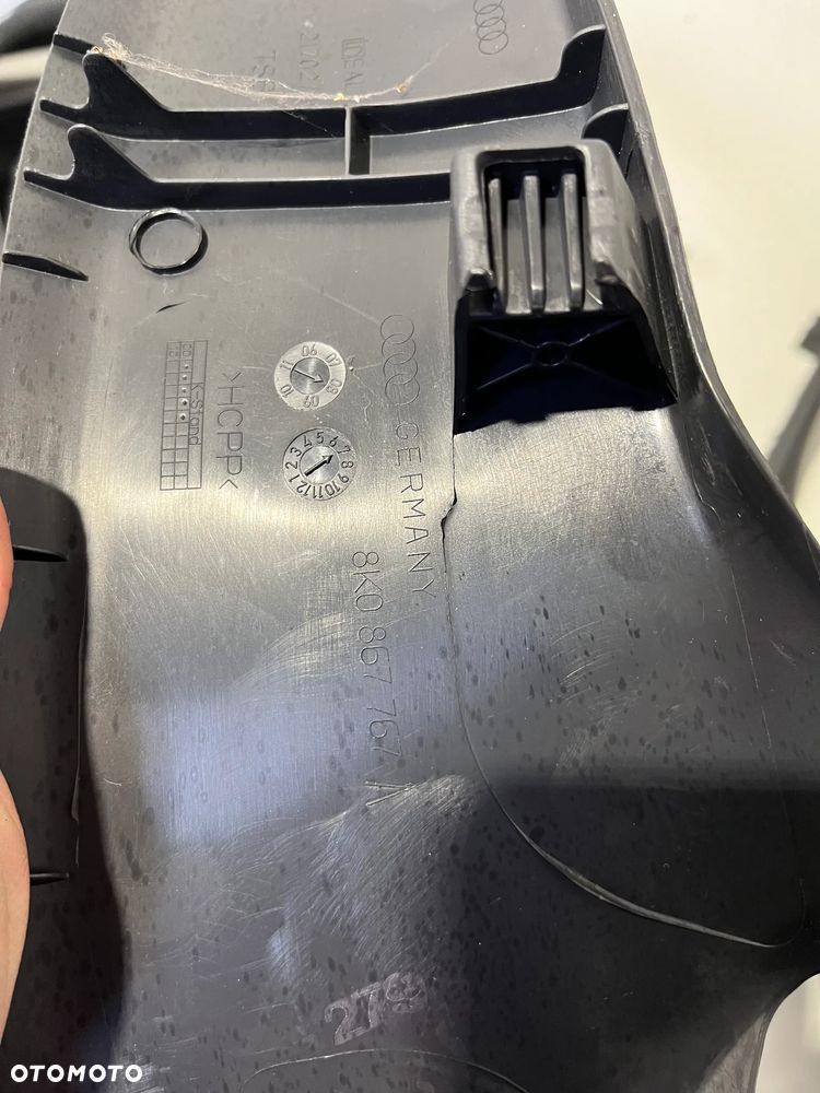 PLASTIKI WNETRZE AUDI A4 B8 TUNEL ŚRODKOWY - 18