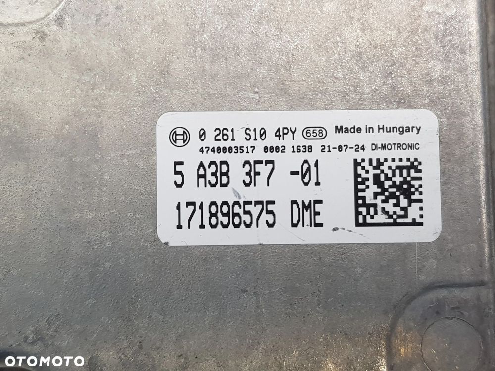 NOWY Komputer Sterownik silnika BMW F45 MINI F55 F56 0261S104PY 5A3B3F7 - 10