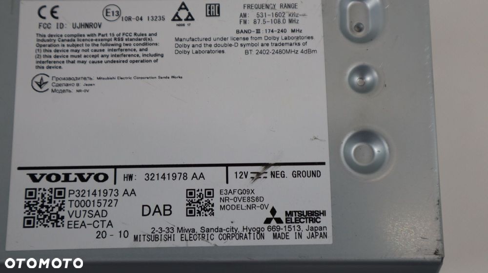 VOLVO XC40 RADIO NAWIGACJA 32141973 - 4