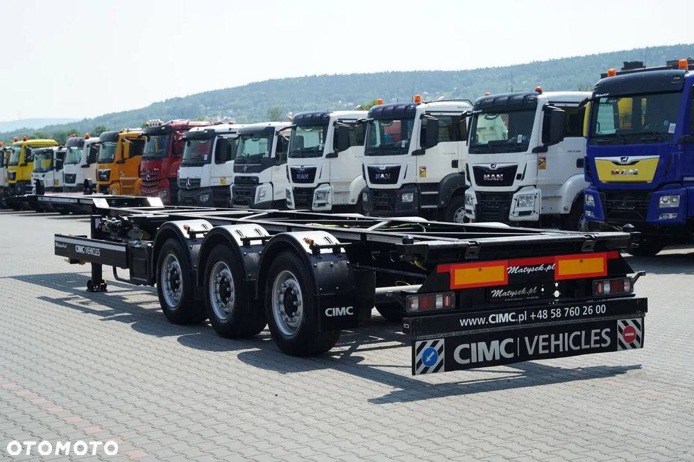 CIMC SX03 / NACZEPA PODKONTENEROWA / UNIWERSALNA / ROZSUWANY PRZÓD / DO WSZYSTKICH KONTENERÓW - 10