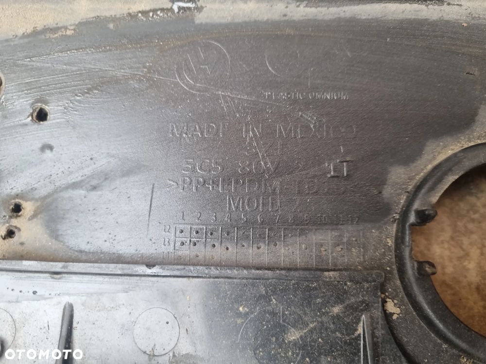 VW NEW BEETLE 5C5 ZDERZAK PRZEDNI PRZÓD - 7