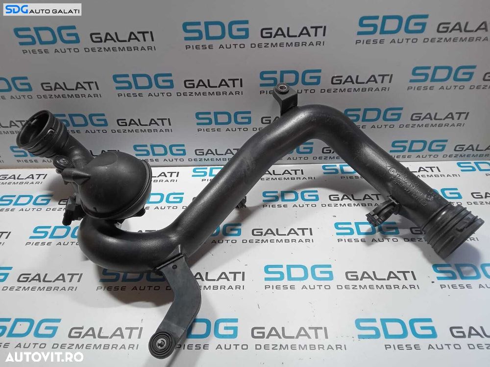 Tubulatura Conducta Tub Presiune Aer Intercooler Volkswagen Golf 5 1.9 TDI BKC BRU BXF BXE 2004 - 2008 Cod 1K0145770AA 1K0145762CR [275M7] - 1