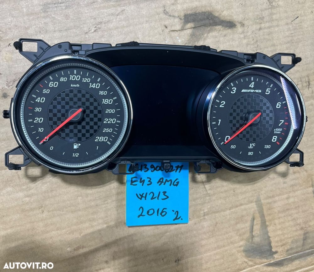 Ceasuri bord, kilometraj MERCEDES E43 AMG W213 an 2016 cod A2139006211 - 2