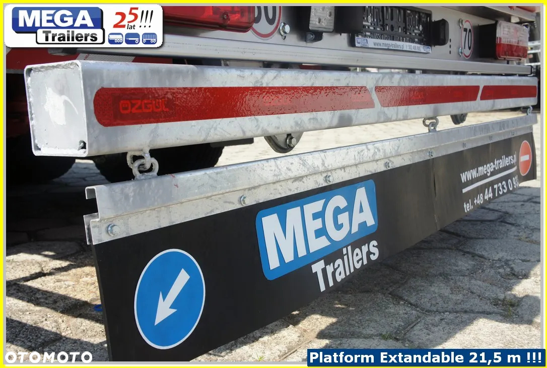 Inny TELEMEGA wysuw 7.50 m, 3 osie, ADR EX3- MEGA Trailers!! - 33