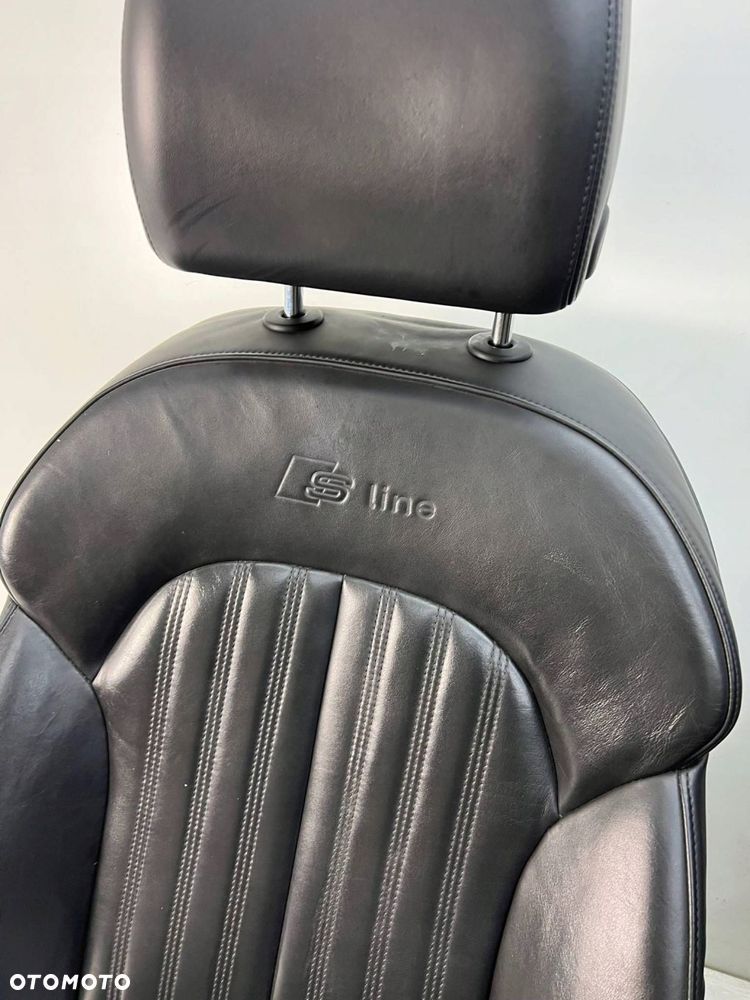 Komptel foteli z boczkami S-line, grzane skóra schowki Audi A7 S7 4G - 2