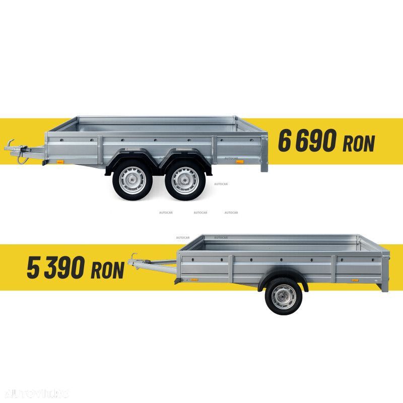 Autocar Remorci noi 3000x1500  A300+A300T 750 kg - 1