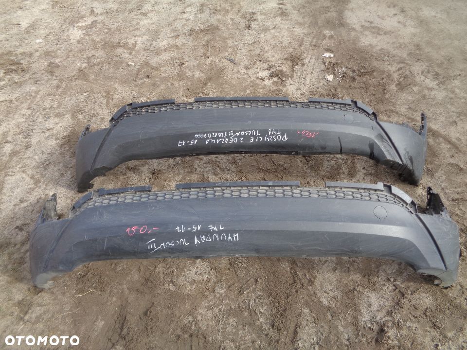 HYUNDAI TUCSON III SPOILER DOKŁADKA ZDERZAKA TYŁ - 1