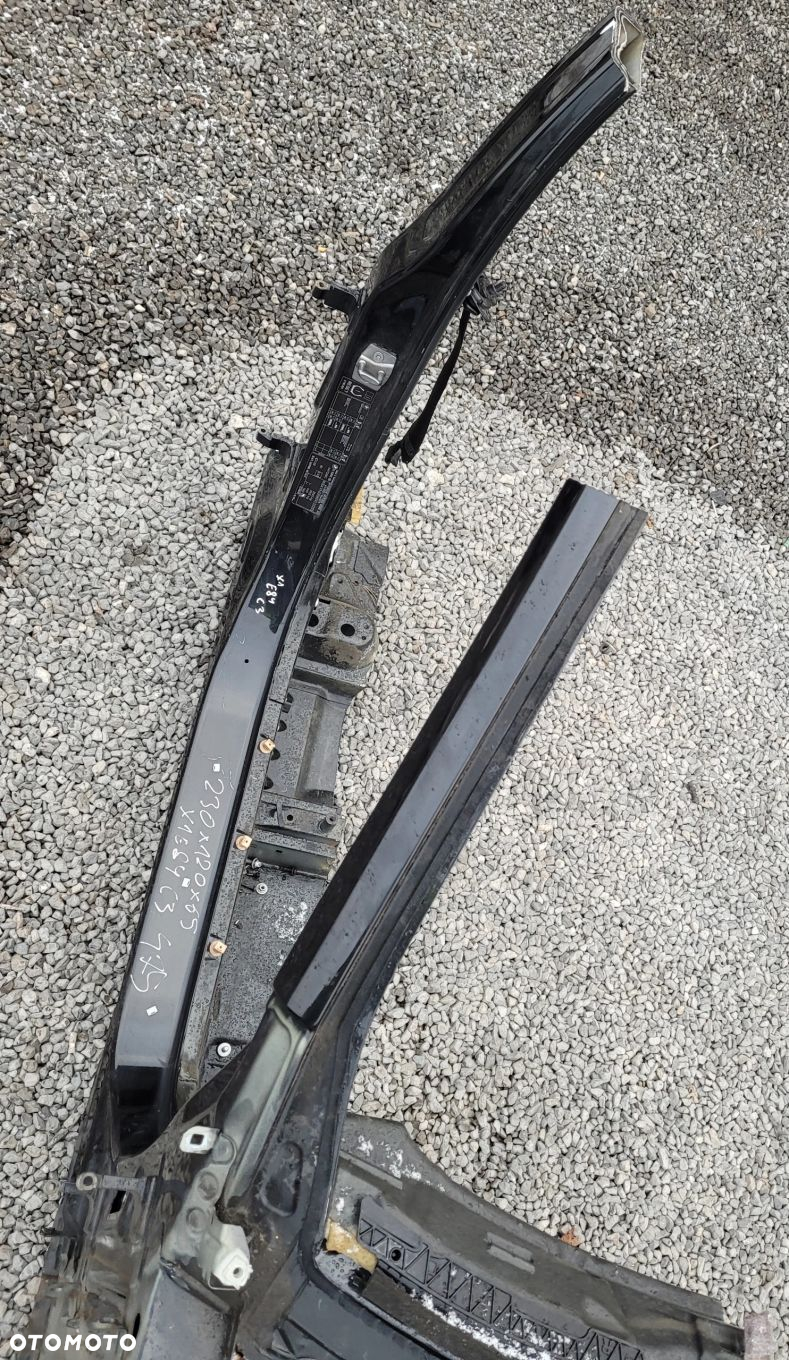 ĆWIARTKA PODŁUŻNICA PRÓG SŁUPEK KIELICH FARTUCH BMW X1 E84 475 BLACK SAPPHIRE - 3