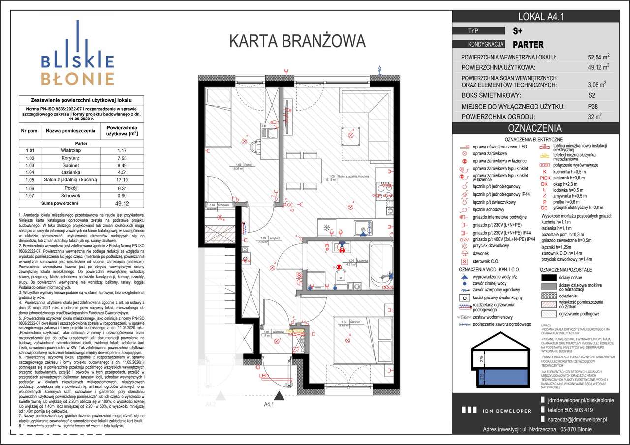 3-pokojowe mieszkanie 49m2 + ogródek Bezpośrednio - Pełny obrazek: 2/12