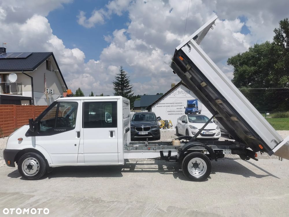 Ford Transit Brygadówka wywrotka Klimatyzacja Dubel hak kiper doka Tranzit - 8