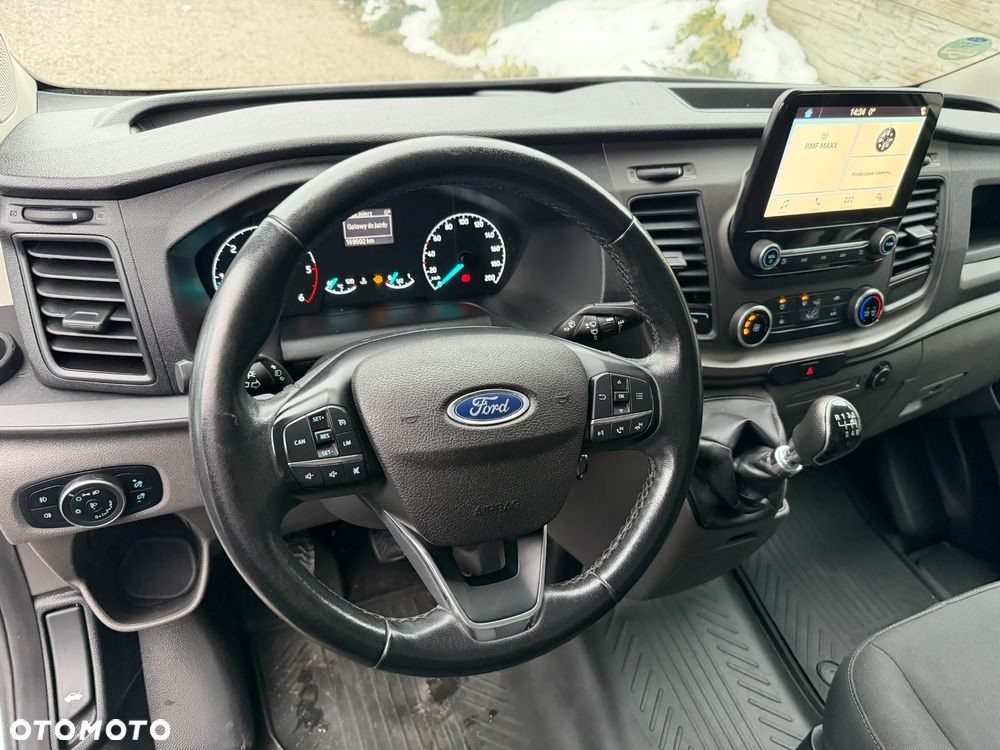 Ford Transit Custom Lift L2H1 2.0Tdci  2018r Klima Kamera Esp Euro 6 Pdc Przod Tyl Oryginalny  Led Tempomat Skórzana Kierownica Furgon Blaszak - 13