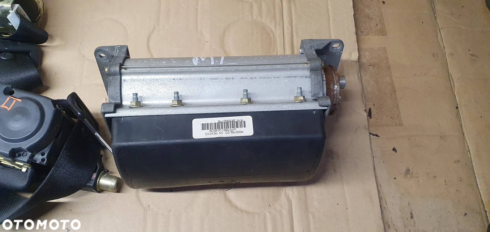 Poduszka kierownicy konsoli poduszki pasy AIRBAG zestaw naprawczy Mercedes ML W163 - 3