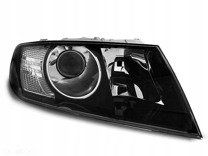 Lampy Skoda Octavia Ii 2 04-08 Soczewki Black Depo - 1