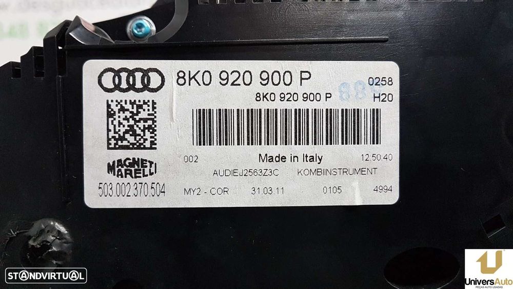 QUADRANTE AUDI A4 BER. (B8) BáSICO - 7