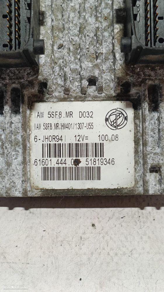 CENTRALINA ECU MOTOR FIAT 500 312 1.2i 8V 69CV 169A4000 169 A4.000 51819346 616014440 IAW5SF8MRDO32 PANDA 169 PUNTO EVO 199 GRAND PUNTO 199 FORD KA RU8 LANCIA Y YPSILON 843 - 3