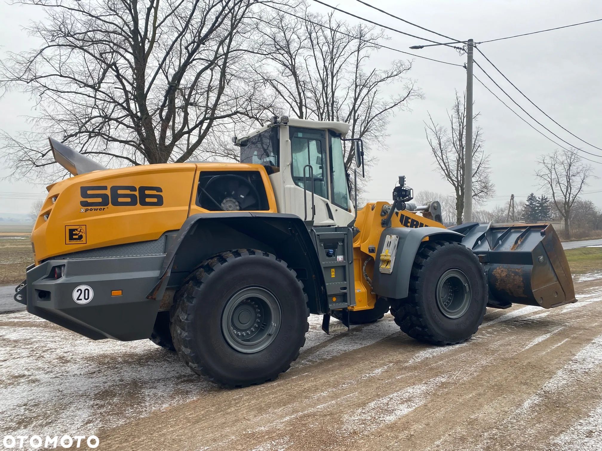 Liebherr L566 Xpower, 2020 ROK, 9050 MTH, WAGA W ŁYŻCE, z NIEMIEC, - 2