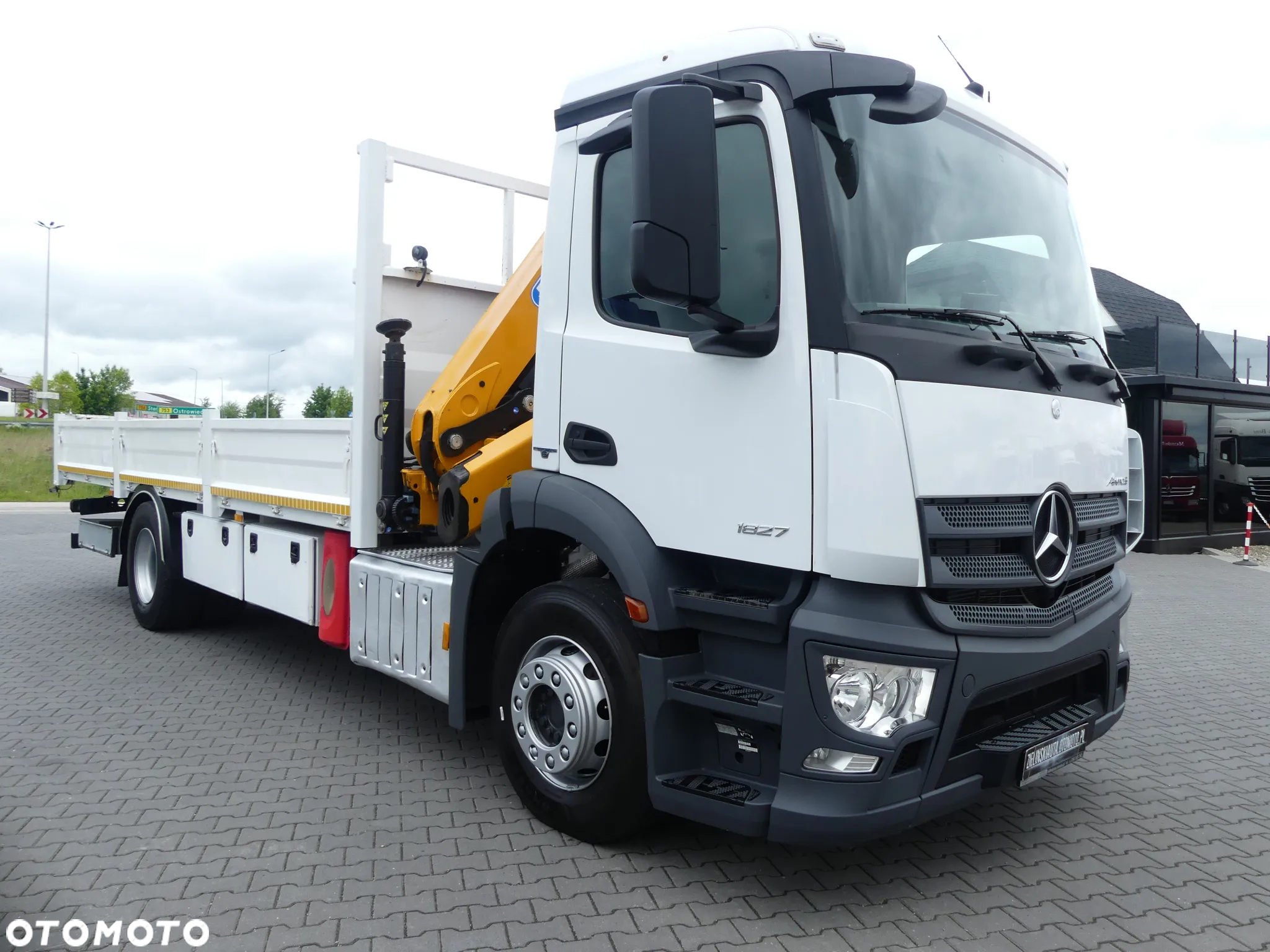 Mercedes-Benz ANTOS 1827 / HDS EFFER 165  18.65m / PILOT / EURO 6 / - 12