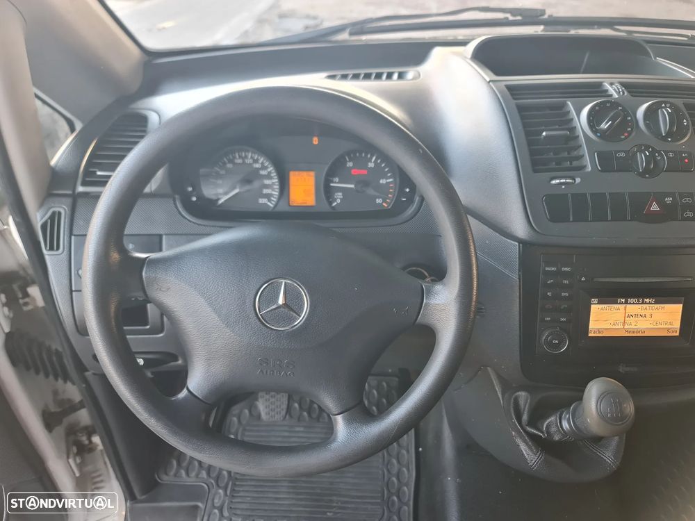 Mercedes-Benz Vito 116 CDI Longa 163cv | Pele | Jantes | Bola Reboque - 13