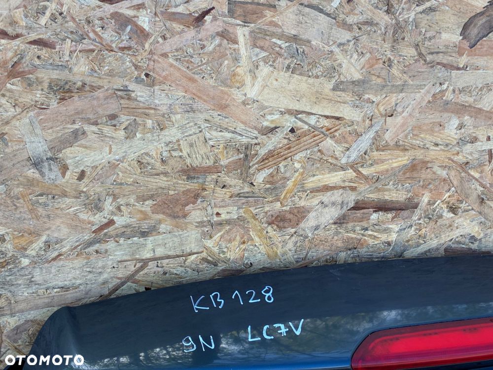 VW POLO 9N LC9V KOD LAK. KLAPA BAGAŻNIKA KLAPA TYŁ KOMPLET - 3