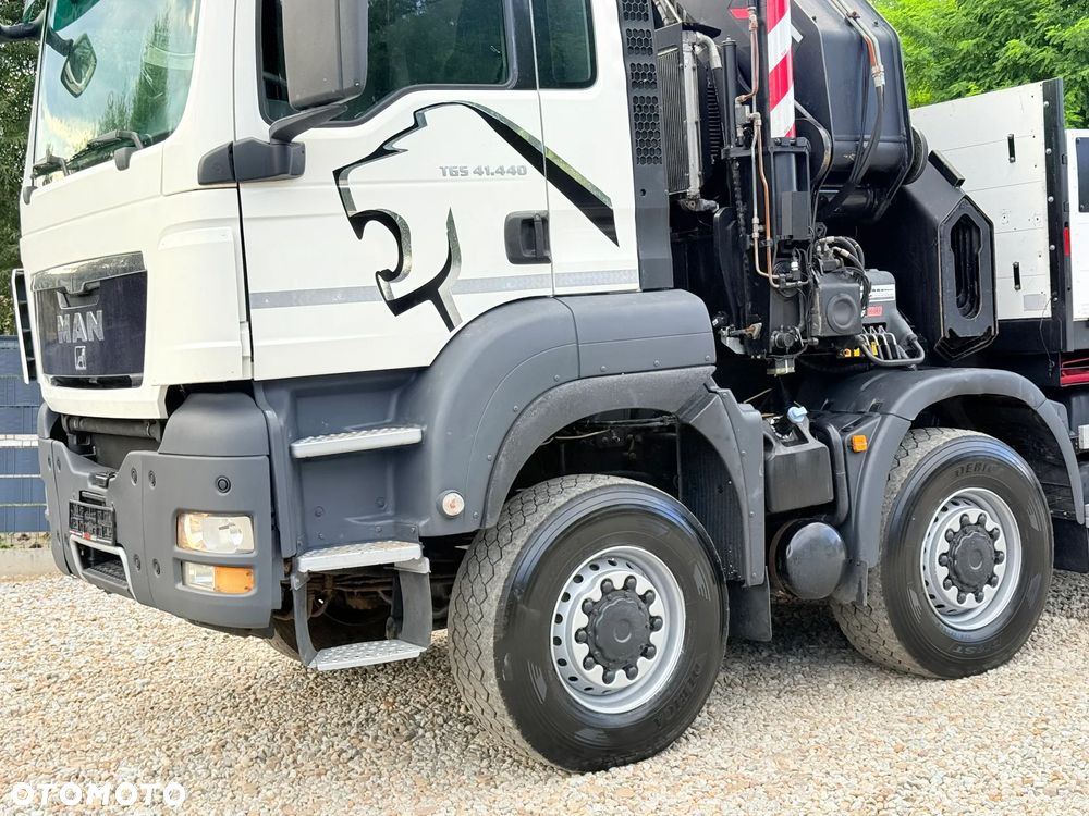 MAN * MAN 41.440 TGS * Napęd 8x6 * HDS Kran Hiab 700 E-9 HIPRO * 22 M * Energetyka * Sprowadzony * - 6