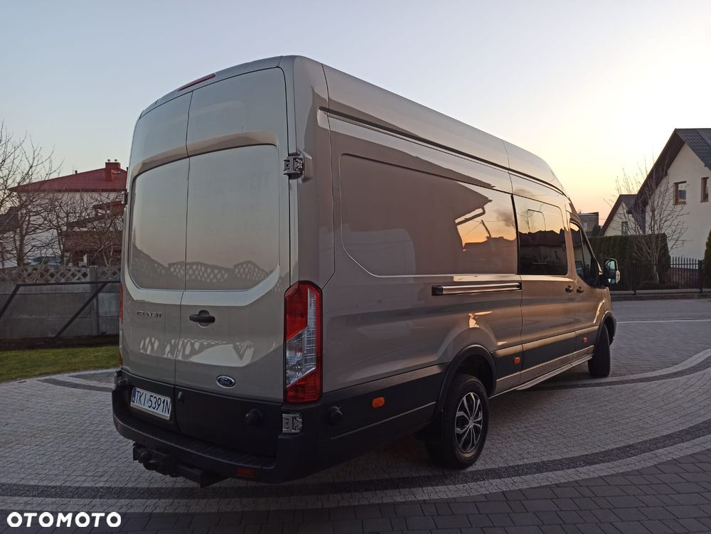Ford TRANSIT 2.0 TDCi 170KM * JUMBO * BRYGADOWY 6 osób * BOGATY * SUPER STAN! - 7