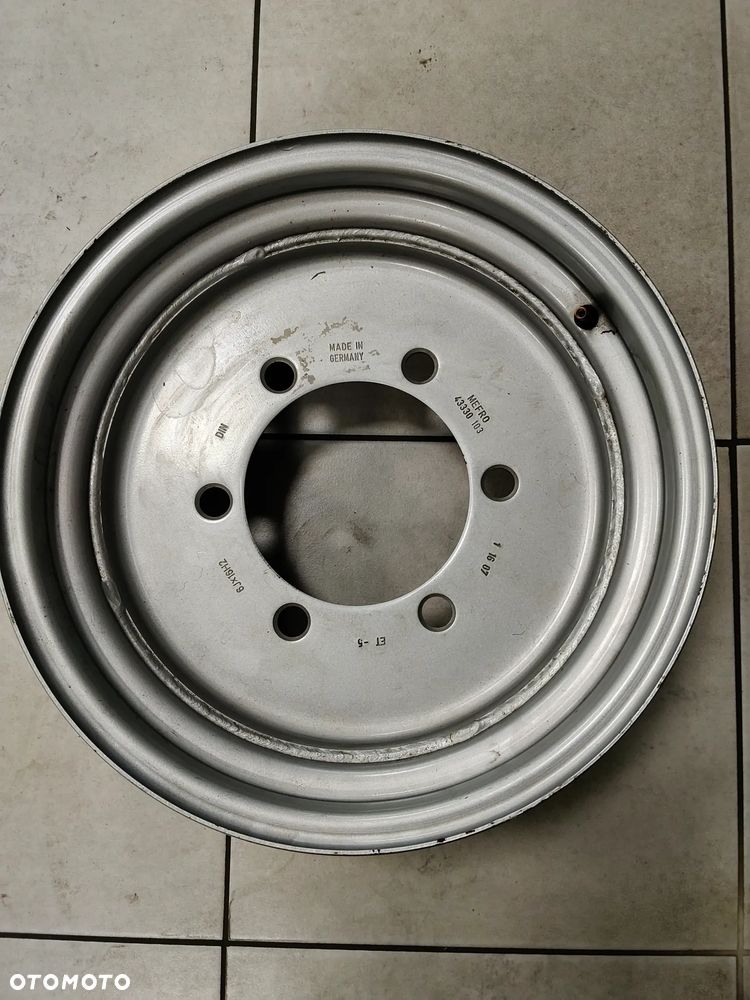 FELGA STALOWA PRZYCZEPA 6Jx16 6x205 ET -5 - 2