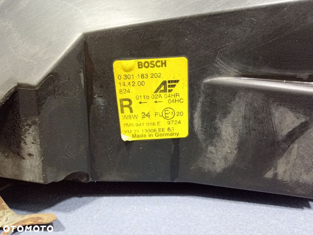 FORD GALAXY MK1 LIFT REFLEKTOR PRAWY LAMPA EU 7M5941016E - 5