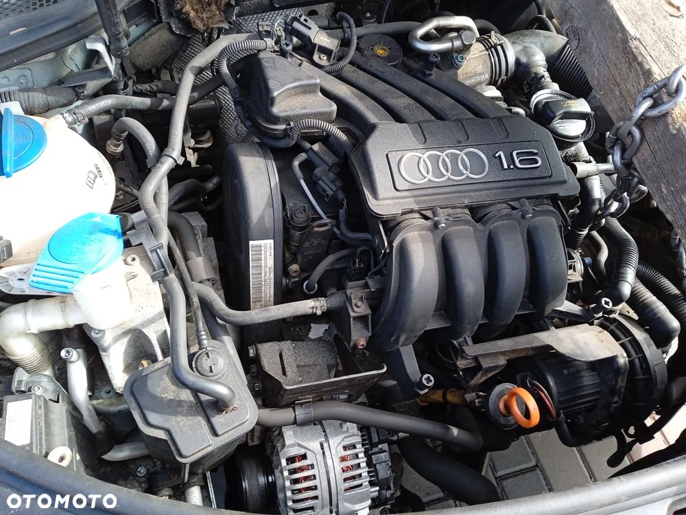 AUDI A3 8P 1.6B BGU KOD SKRZYNI FVH KOD LAKIERU LY7R DRZWI KLAPA LAMPY ZDERZAK SILNIK CZĘŚCI - 6