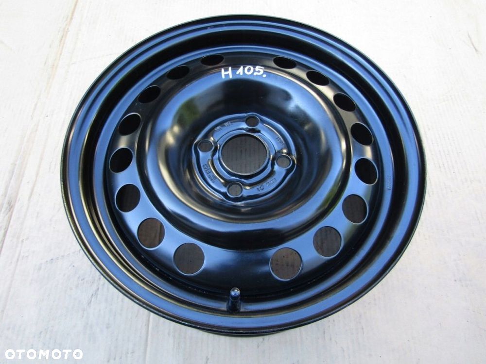 1x Felga 15 Opel Meriva A Tigra Vectra B / Fiat Grande Punto 6j 4x100 ET43 - 1
