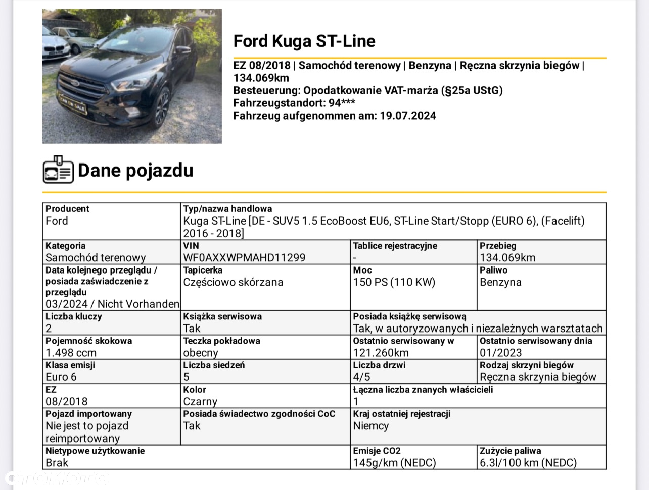 Ford Kuga 1.5 EcoBoost 2x4 ST-Line - 41