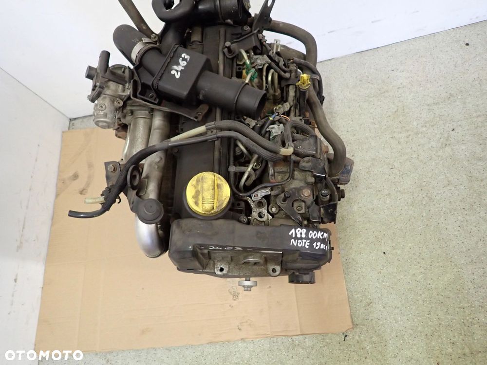 NOTE E11 06-09 1.5 DCI SILNIK MOTOR DIESEL BEZ WTRYSKIWACZY - 7