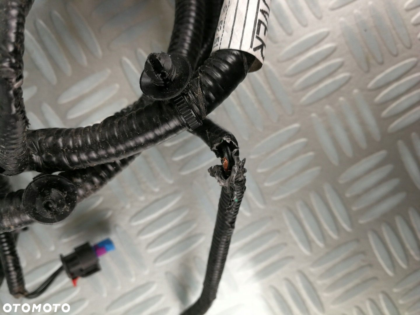 wiązka elektryczna instalacja zderzaka tylnego tył RANGE ROVER EVOQUE L551 - 9