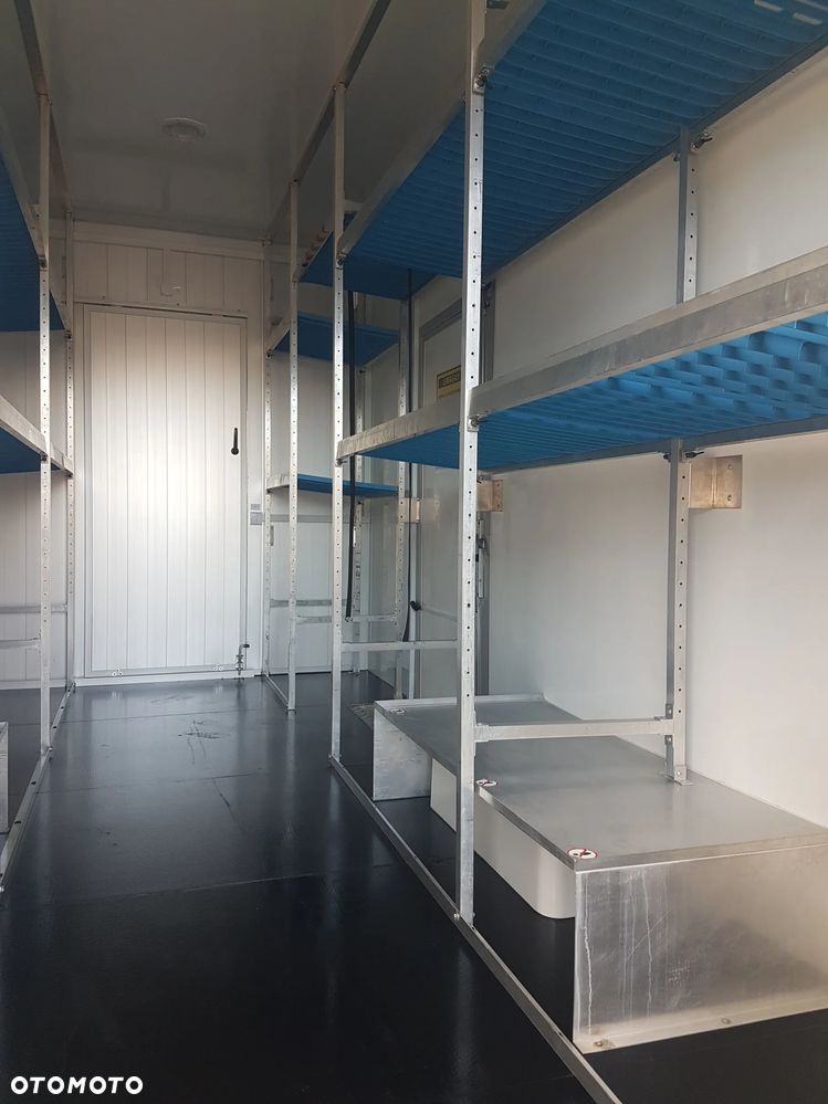 Iveco DAILY KONTENER NISKOPODŁOGOWY 4,43x2,23x2,42 SKLEP FOODTRUCK BAR KLIMA KONIOWÓZ KAMPER - 18
