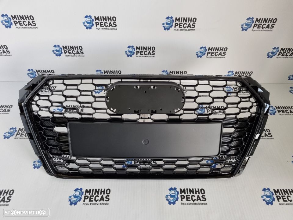 Grelha Frontal Audi A4 B9 look RS4 (2015 a 2019) - 2
