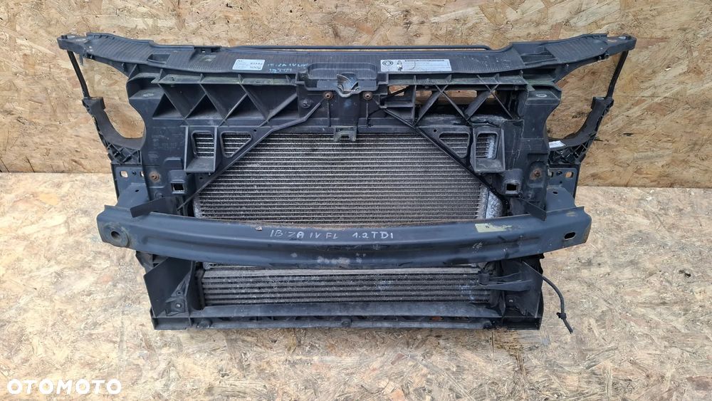 PAS PRZEDNI WZMOCNIENIE CZOŁOWE 6J0805588 SEAT IBIZA IV LIFT 1.2 TDI 2012- - 1
