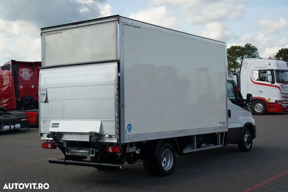 Iveco DAILY 35-160 / CONTAINER - 4,3 M / ELEVATOR SORENSEN - 750 KG / 3 LOCURI / DOUĂ / IMPORTAT / - 7