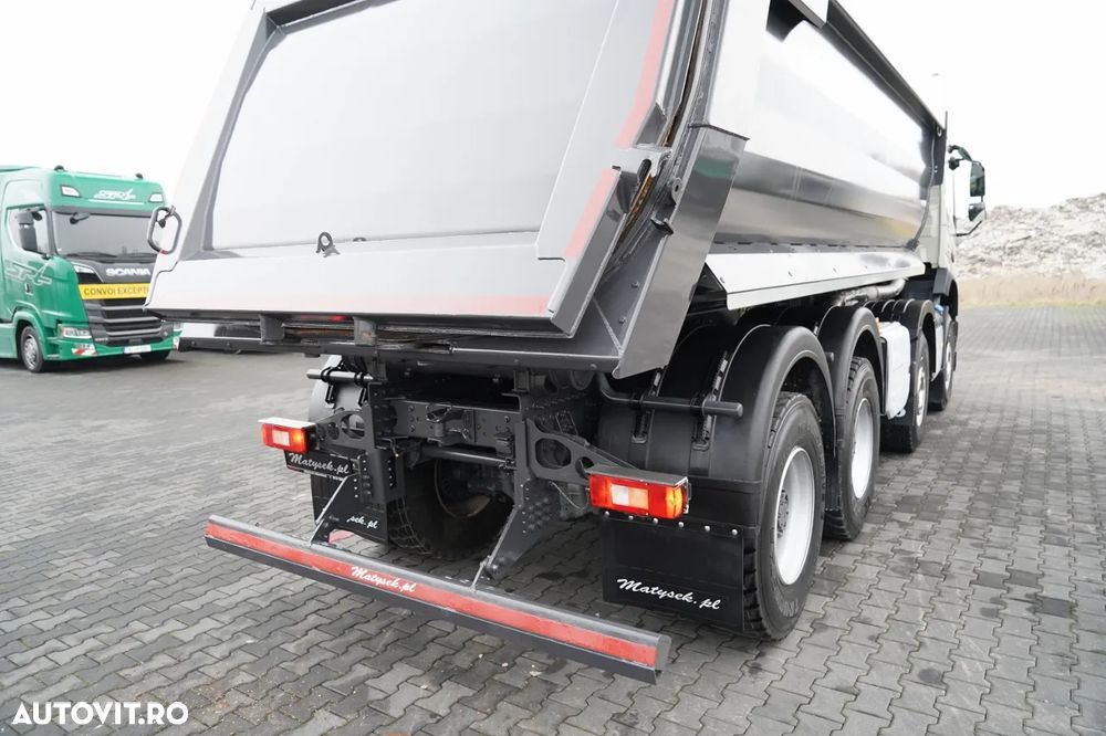 Volvo FMX 460 / 8x4 / BASCULATOR SPATE / MEILLER KIPPER / EURO 6 / - 16