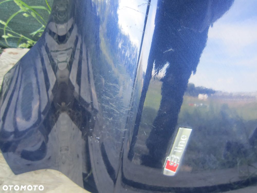Błotnik przód przedni Audi Q7 4L Sline Granatowy - 4
