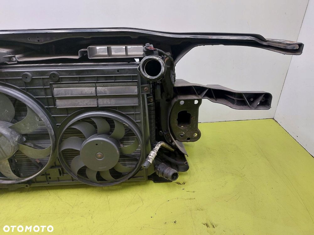 Pas przedni z chłodnicami kompletny VW Passat B6 05-10 2,0 TDI 1K0121207AD - 11