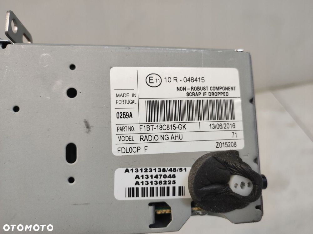 radio ford connect mk2 ii 2 - 8