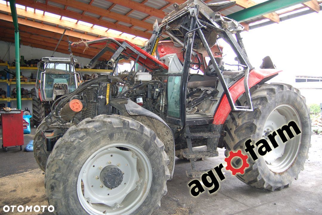 Massey Ferguson 6265 6255 skrzynia silnik kabina most zwolnica oś - 1
